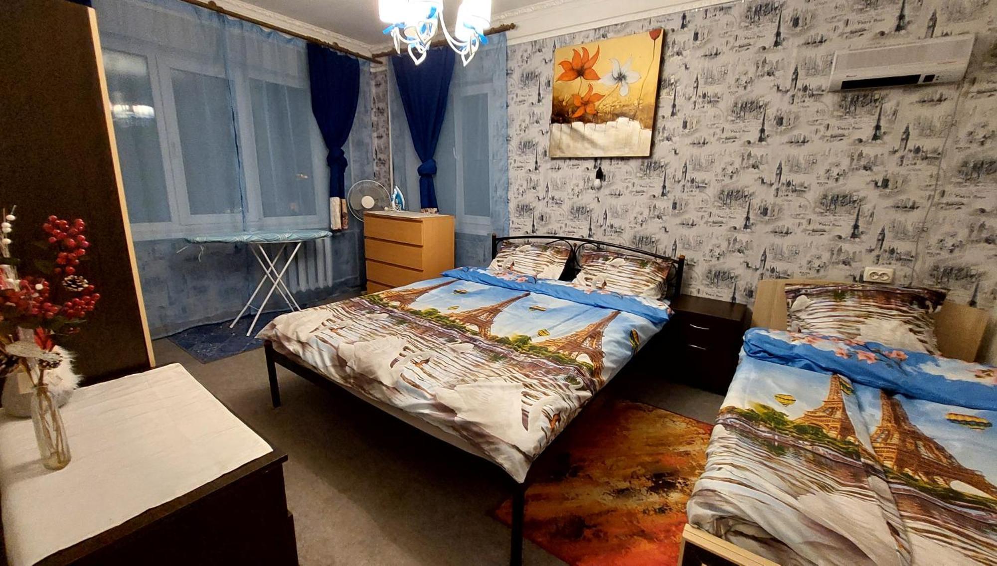 2 Bedroom Apartment Metro Vasilkovskaya Kiev Buitenkant foto